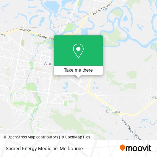Sacred Energy Medicine map