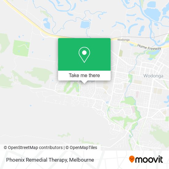 Phoenix Remedial Therapy map