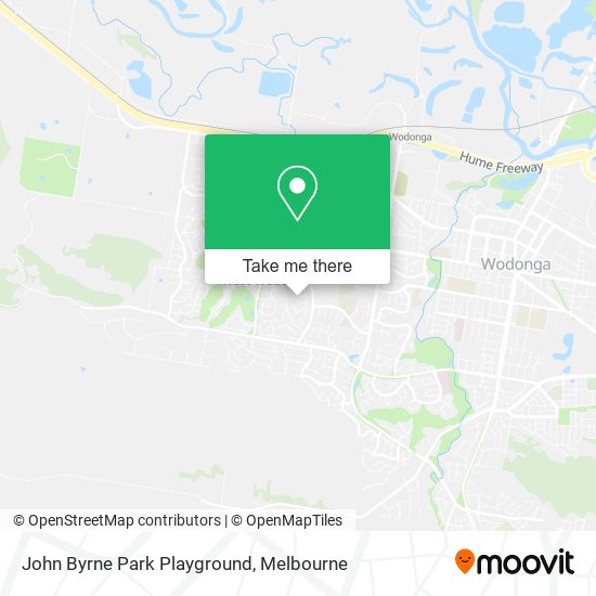 John Byrne Park Playground map