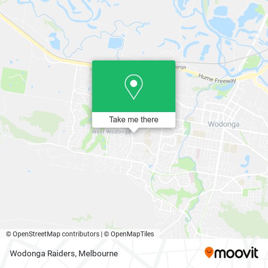 Wodonga Raiders map