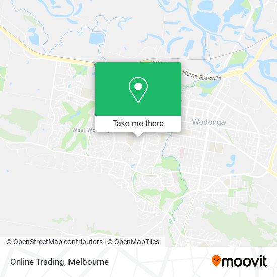 Online Trading map