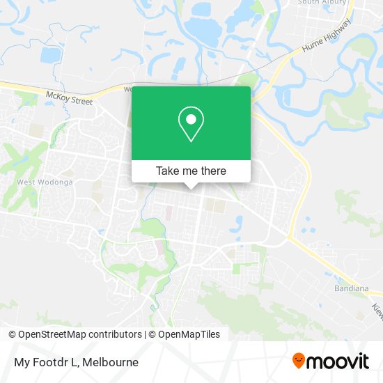 My Footdr L map
