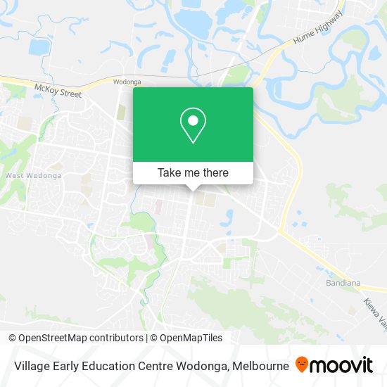 Village Early Education Centre Wodonga map