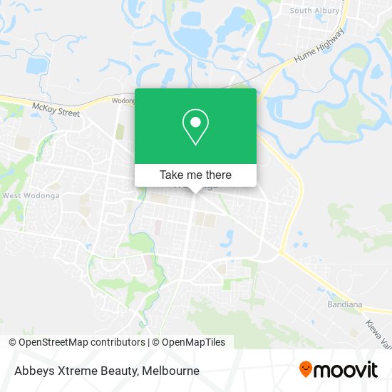Abbeys Xtreme Beauty map