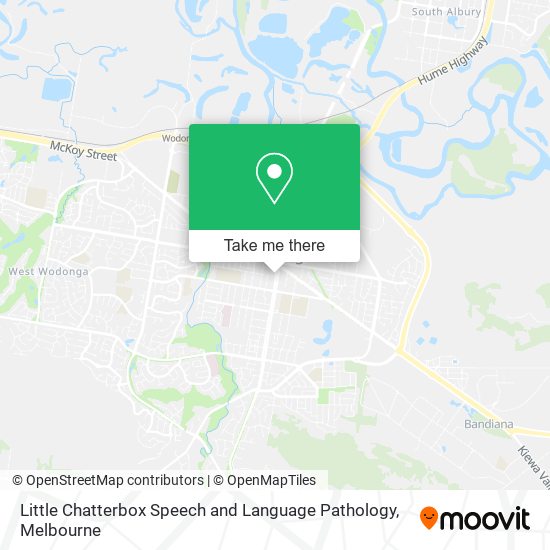 Little Chatterbox Speech and Language Pathology map
