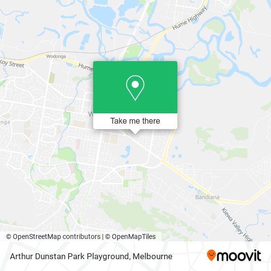 Arthur Dunstan Park Playground map