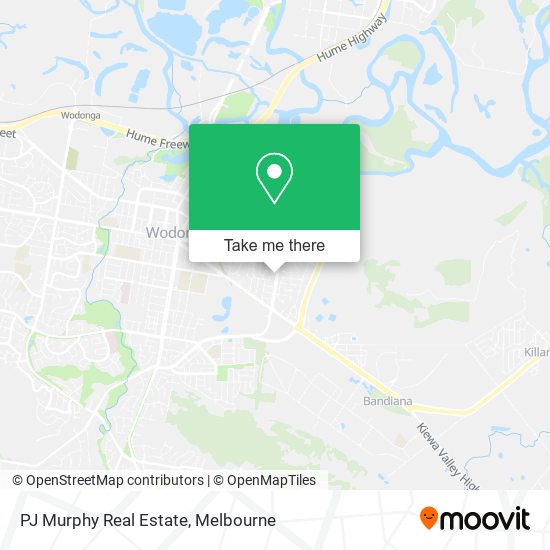 PJ Murphy Real Estate map