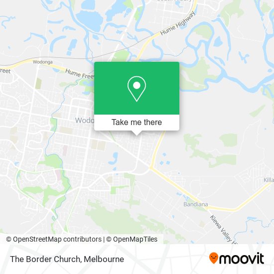 The Border Church map