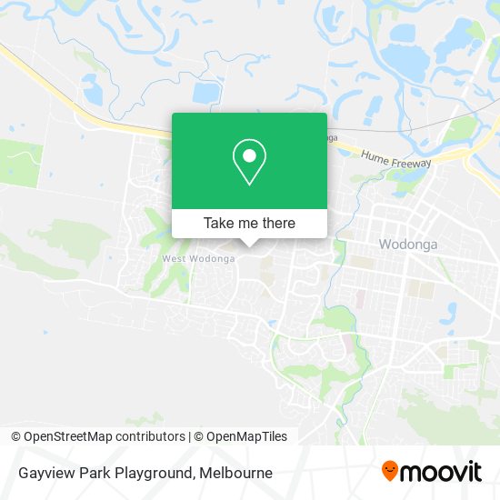 Gayview Park Playground map