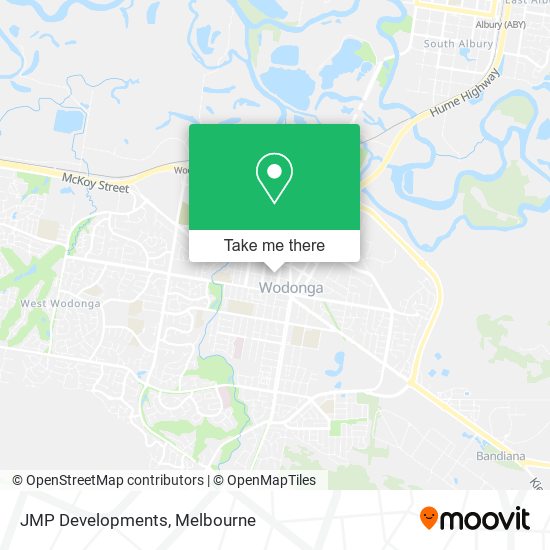 JMP Developments map