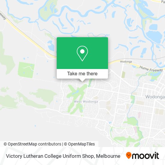 Victory Lutheran College Uniform Shop map