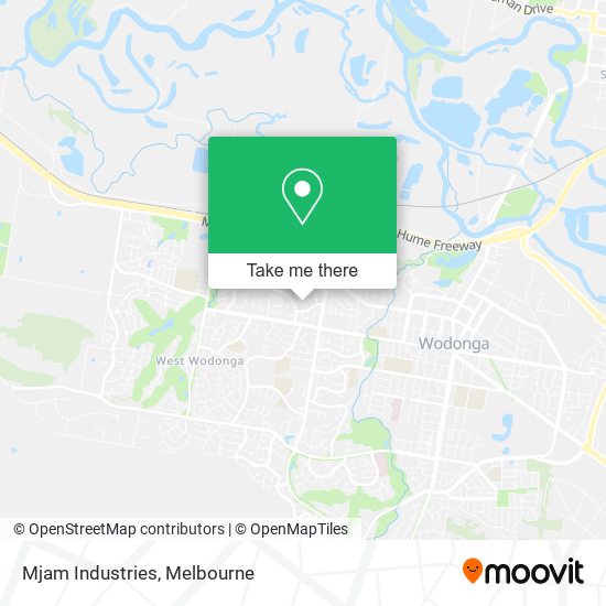 Mjam Industries map
