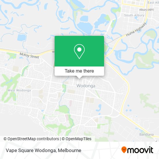 Vape Square Wodonga map
