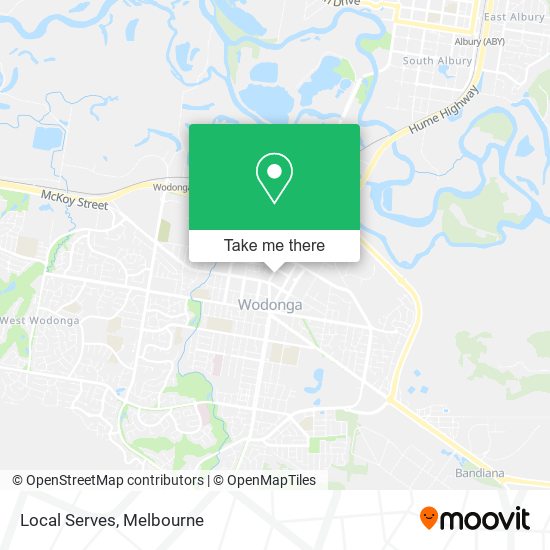 Local Serves map