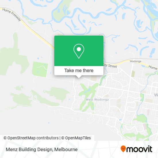 Menz Building Design map
