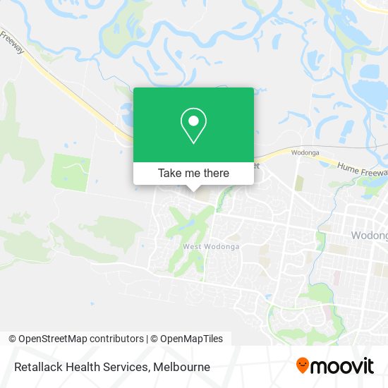 Retallack Health Services map