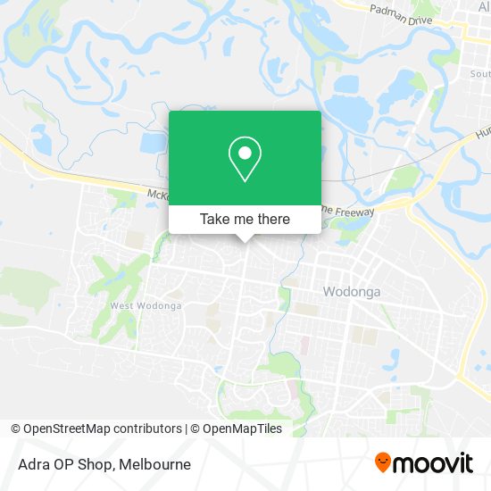 Adra OP Shop map