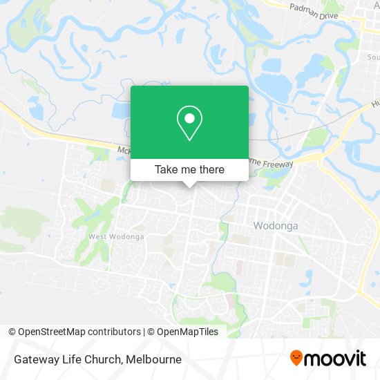 Gateway Life Church map