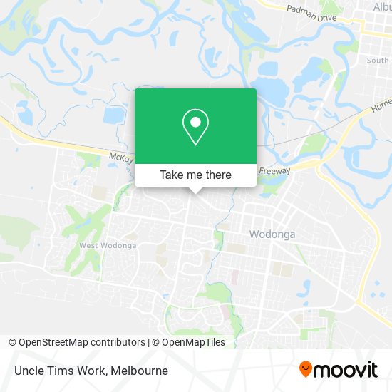 Uncle Tims Work map