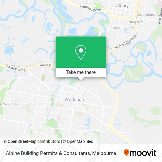 Alpine Building Permits & Consultants map