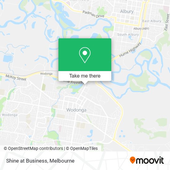 Shine at Business map