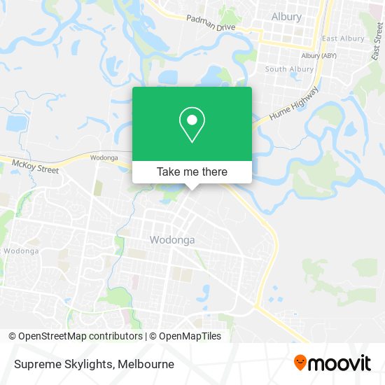 Supreme Skylights map