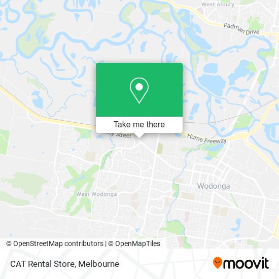 CAT Rental Store map