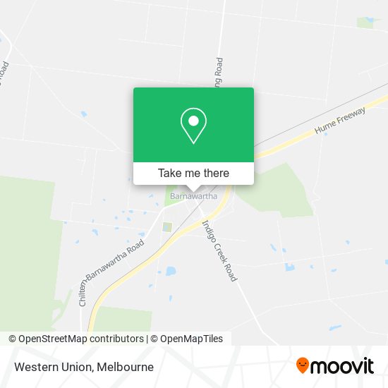 Western Union map