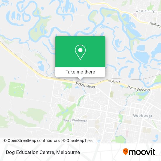 Dog Education Centre map