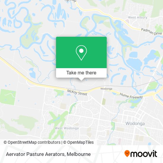 Aervator Pasture Aerators map