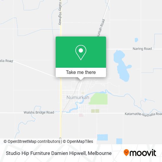 Studio Hip Furniture Damien Hipwell map