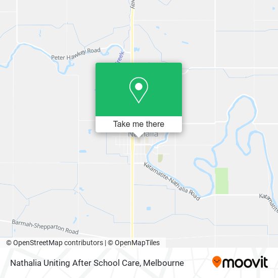 Nathalia Uniting After School Care map