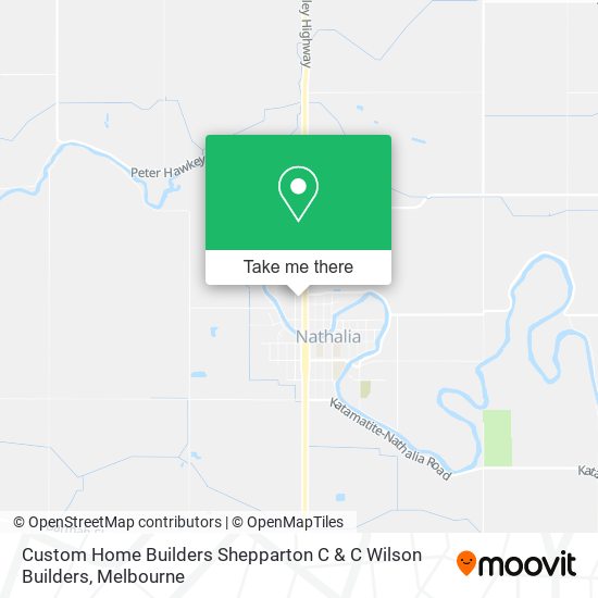 Custom Home Builders Shepparton C & C Wilson Builders map