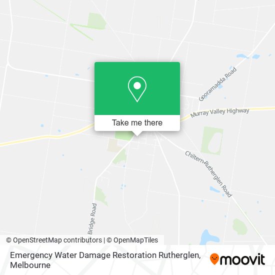Emergency Water Damage Restoration Rutherglen map
