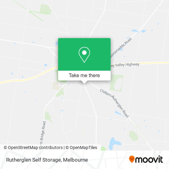 Rutherglen Self Storage map