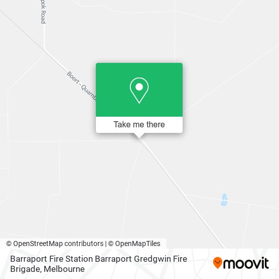 Barraport Fire Station Barraport Gredgwin Fire Brigade map