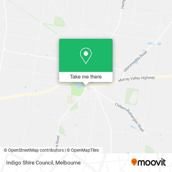 Indigo Shire Council map