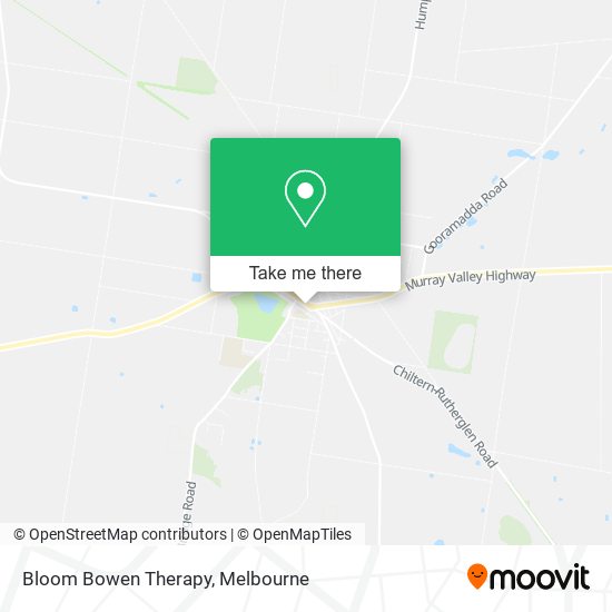 Bloom Bowen Therapy map