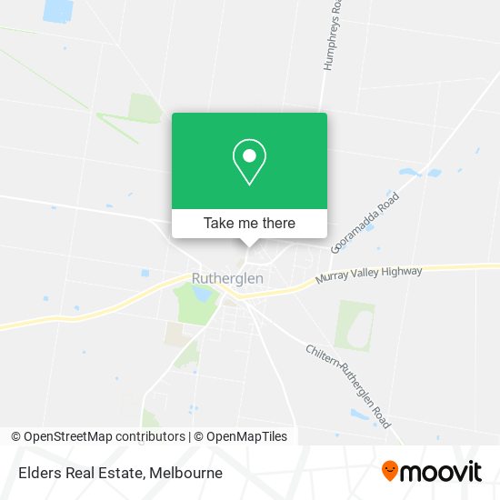 Elders Real Estate map