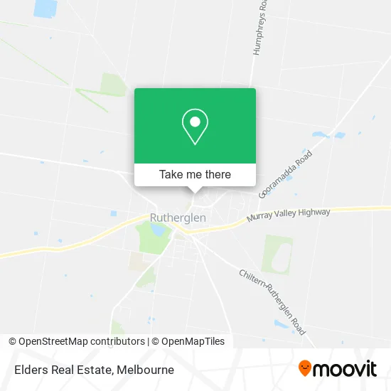 Elders Real Estate map
