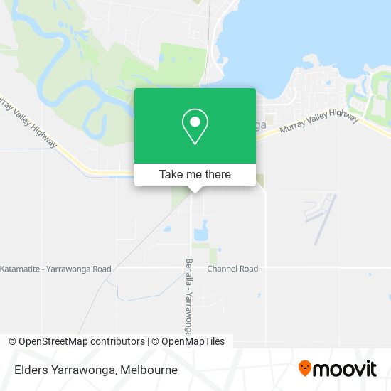 Elders Yarrawonga map