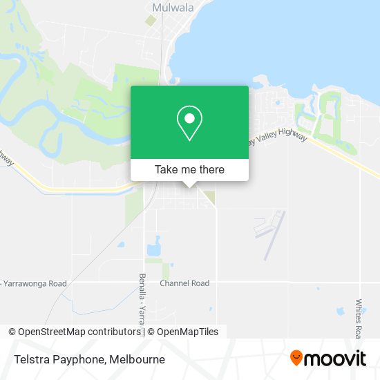 Telstra Payphone map