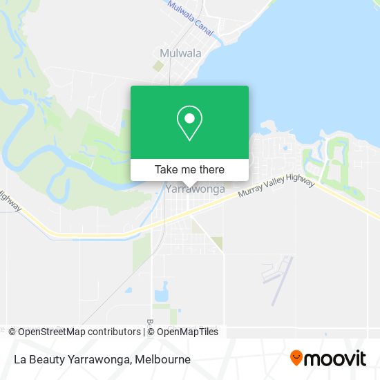 La Beauty Yarrawonga map