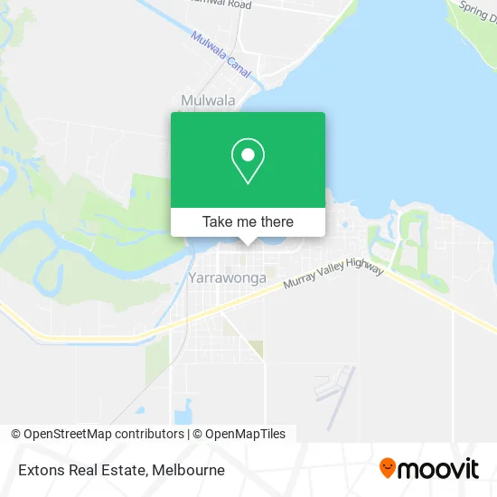 Extons Real Estate map