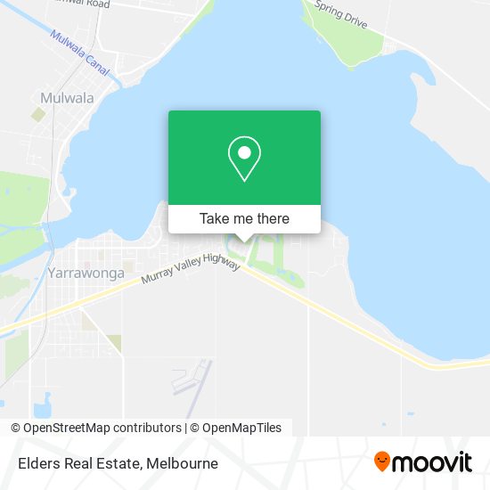 Elders Real Estate map