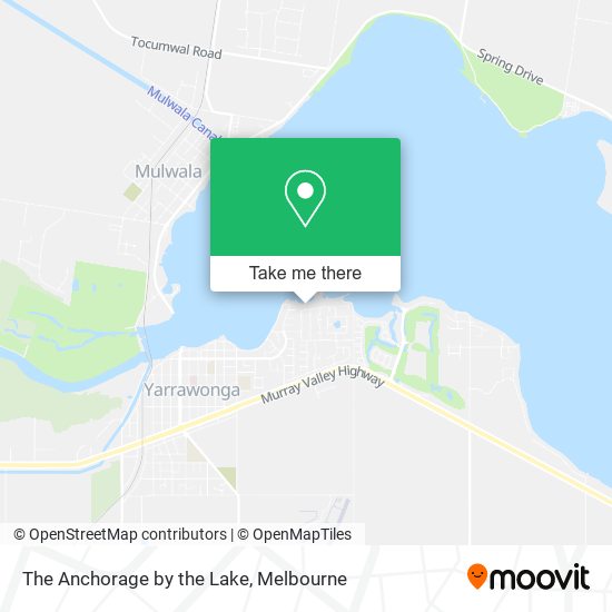 The Anchorage by the Lake map