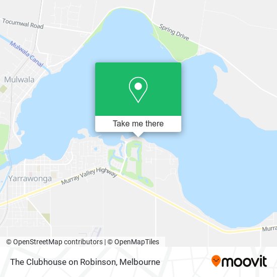 The Clubhouse on Robinson map