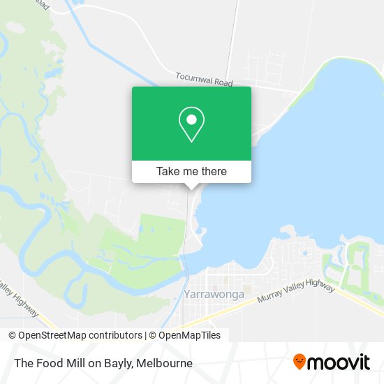 The Food Mill on Bayly map