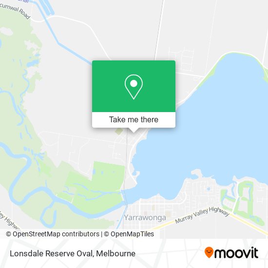Lonsdale Reserve Oval map
