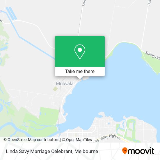 Linda Savy Marriage Celebrant map